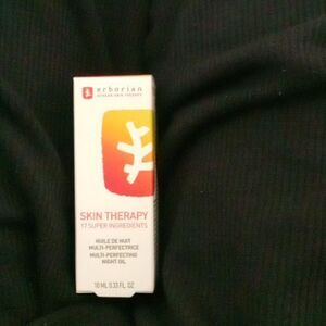 Erborian Skin Therapy multi perfecting night oil serum .33 FL Oz NWT